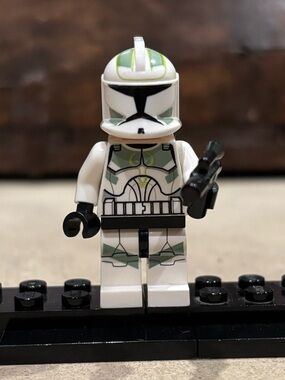 Lego Clone Trooper Minifigure Horn Company 7913 sw0298 / Star Wars CMF Lot Rare